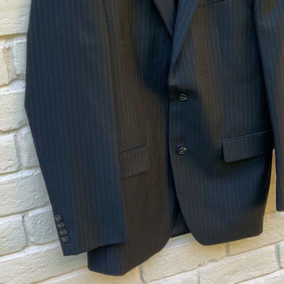 š„āChapsāSlimāFitĀ Men'sāBlackāSuitāJacket/Blazer,āSize-40L - Picture 3 of 10